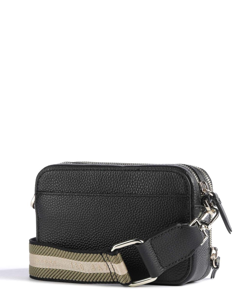 T.E.D B.A.K.E.R Stunna Crossbody bag grained leather black