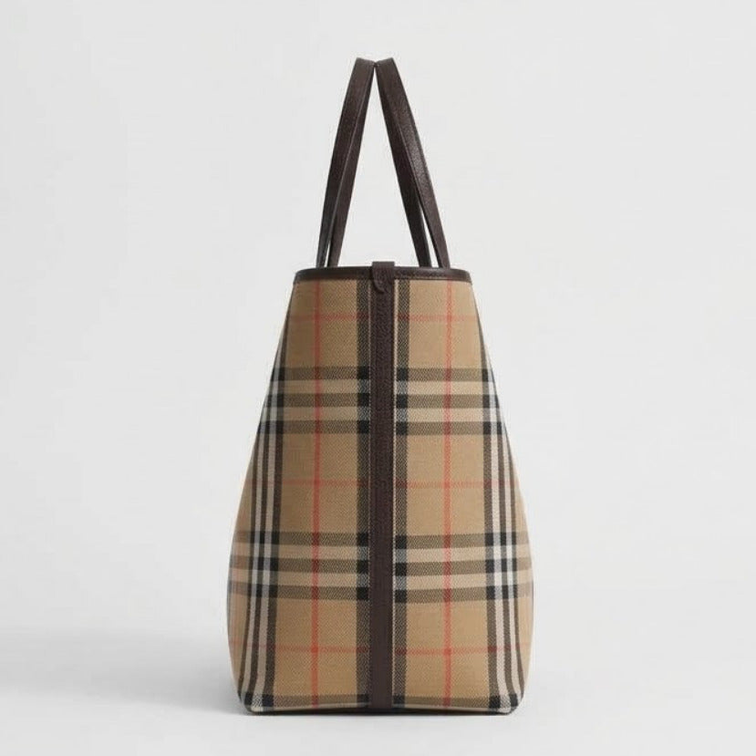 B.U.R.B.E.R.R.Y Medium Leather Reversible Bloomsbury Tote Bag