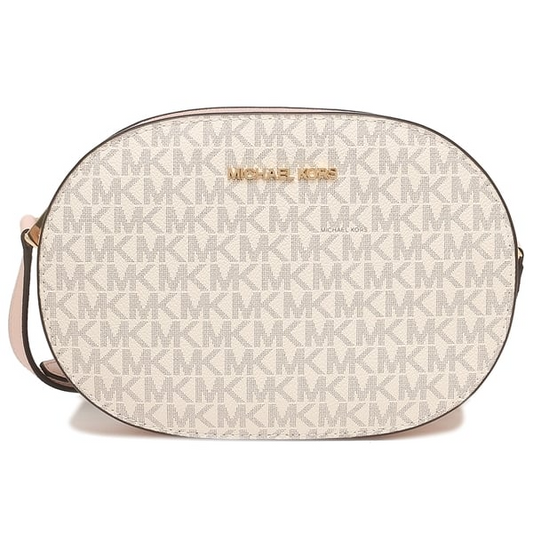 M.I.C.H.A.E.L K.O.R.S Jet Set Travel Oval Crossbody