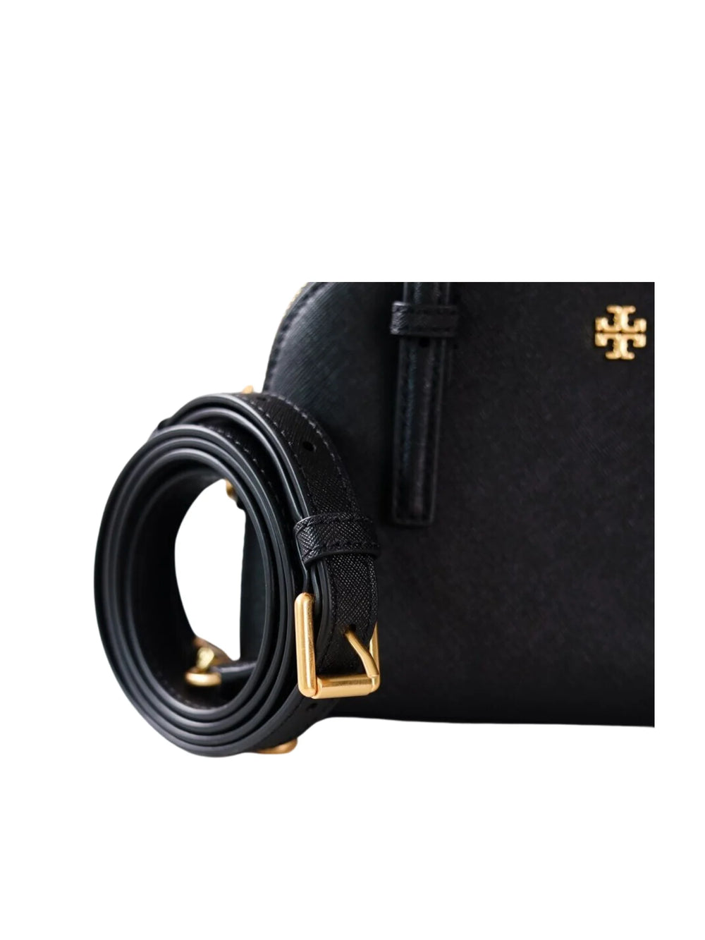 T.O.R.Y B.U.R.C.H Emerson Dome Mini Leather Satchel Crossbody Bag