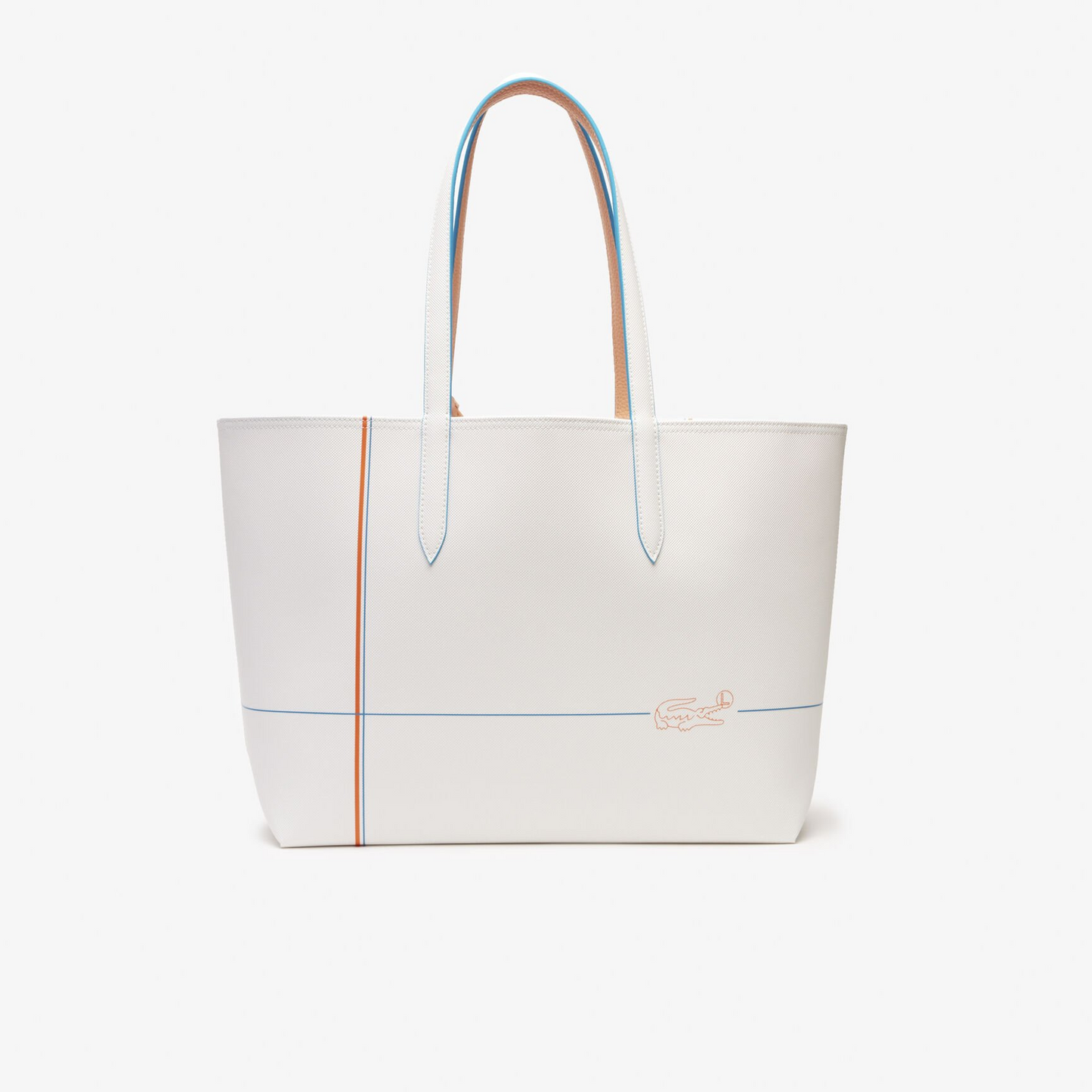 L.A.C.O.S.T.E Anna Contrast Trim Reversible Tote