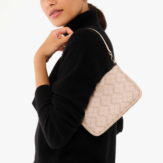 K.A.T.E S.P.A.D.E Signature Spade Flower Convertible Wristlet Bag