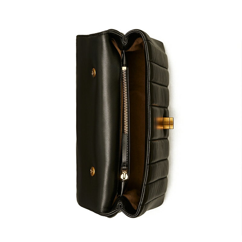 T.O.R.Y B.U.R.C.H KIRA QUILTED SATCHEL