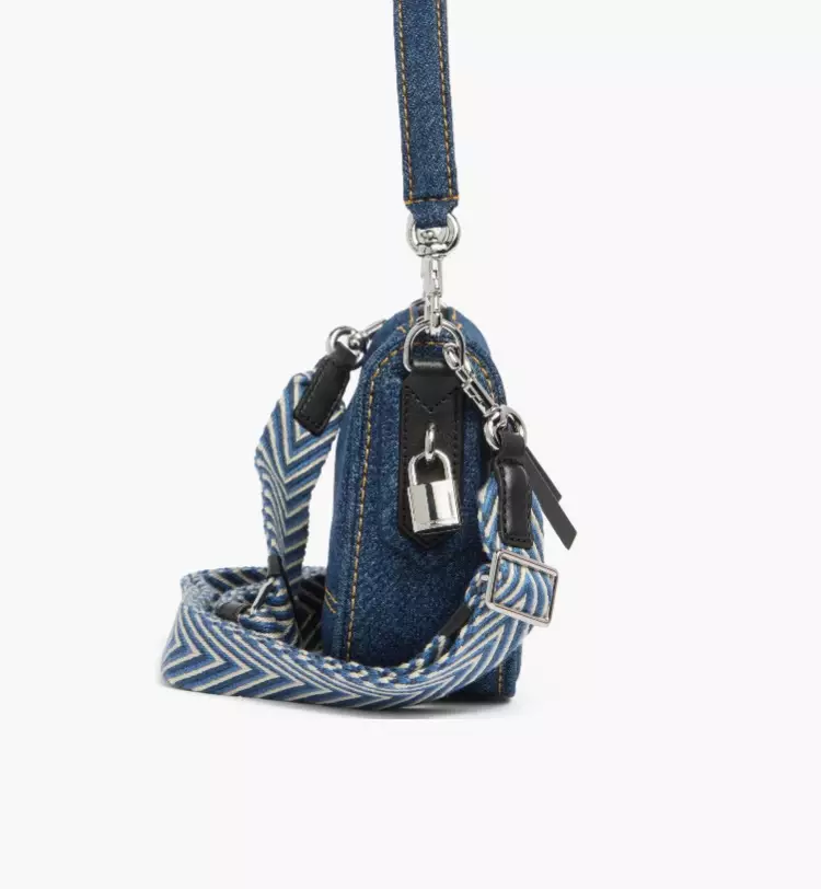 M.A.R.C J.A.C.O.B.S Small Convertible Shoulder Bag Denim New