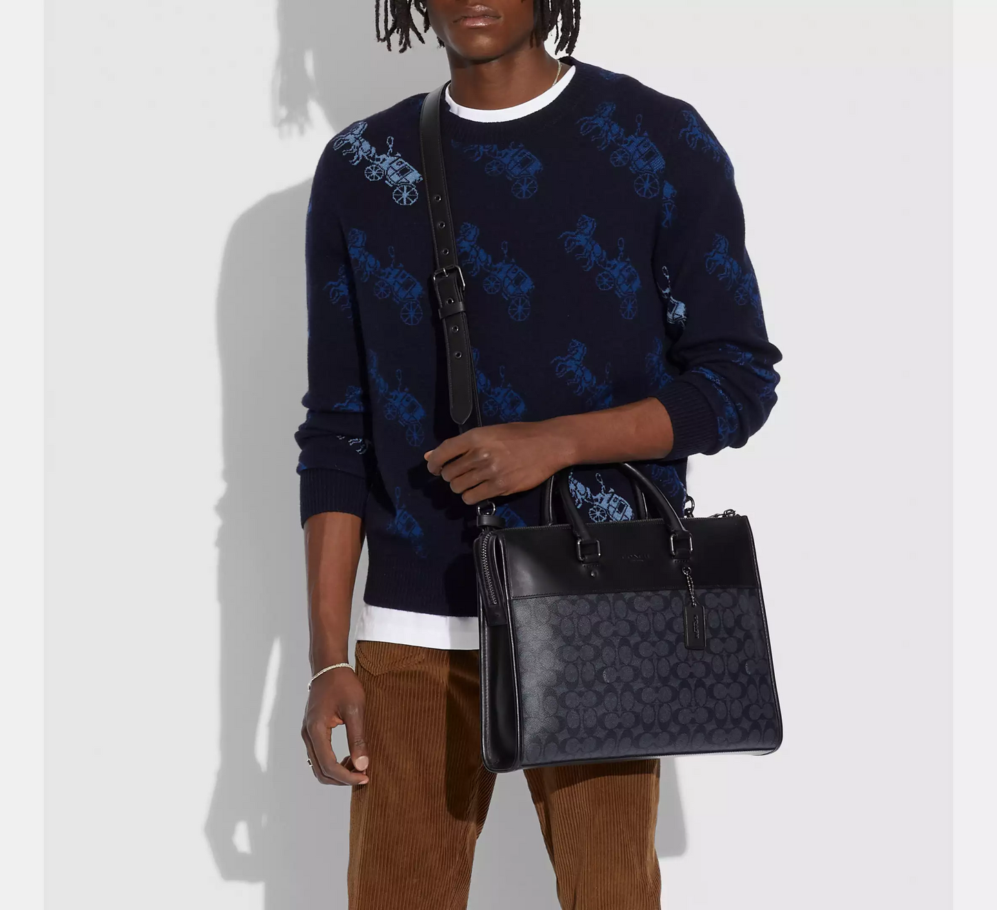 C.O.A.C.H Folio Gotham en toile exclusive & LAPTOP BAG