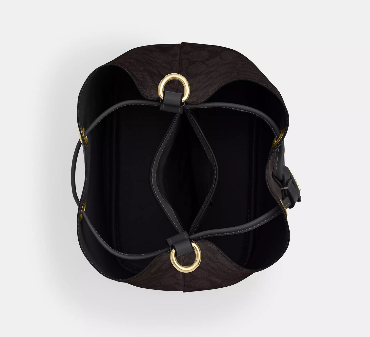 C.O.A.C.H Rowan Bucket Bag In Signature Canvas