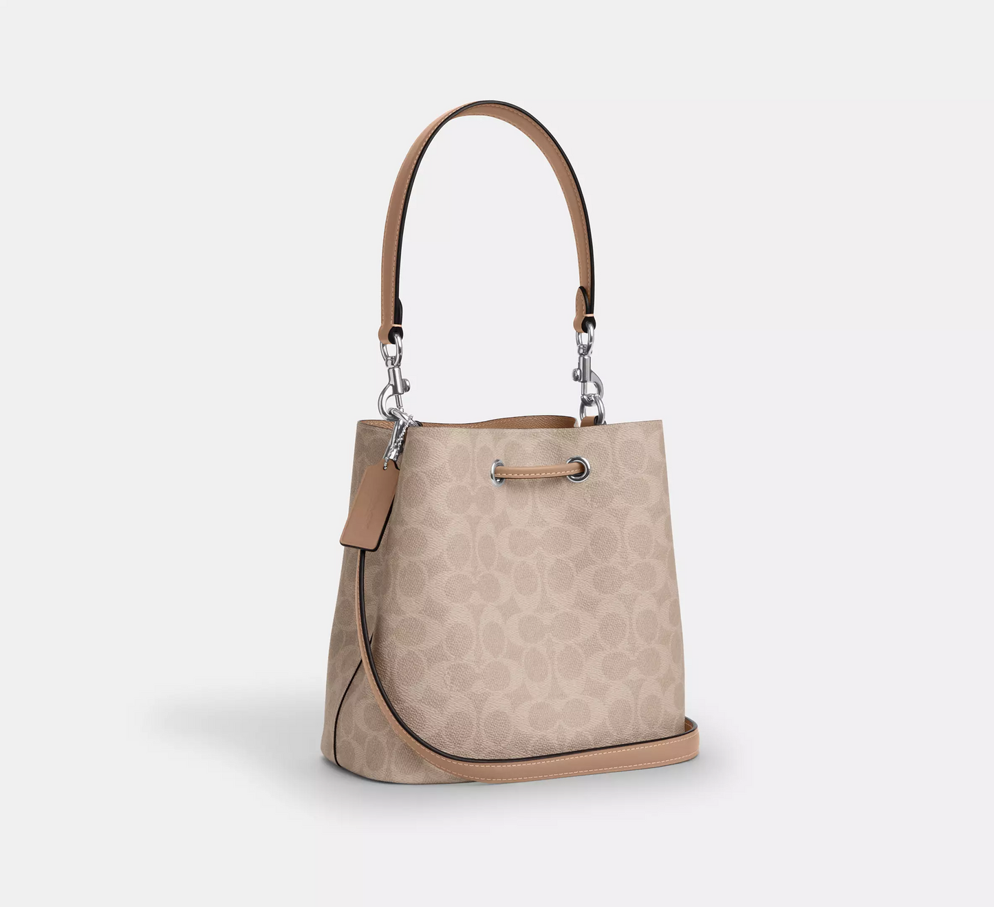 C.O.A.C.H Rowan Bucket Bag In Signature Canvas