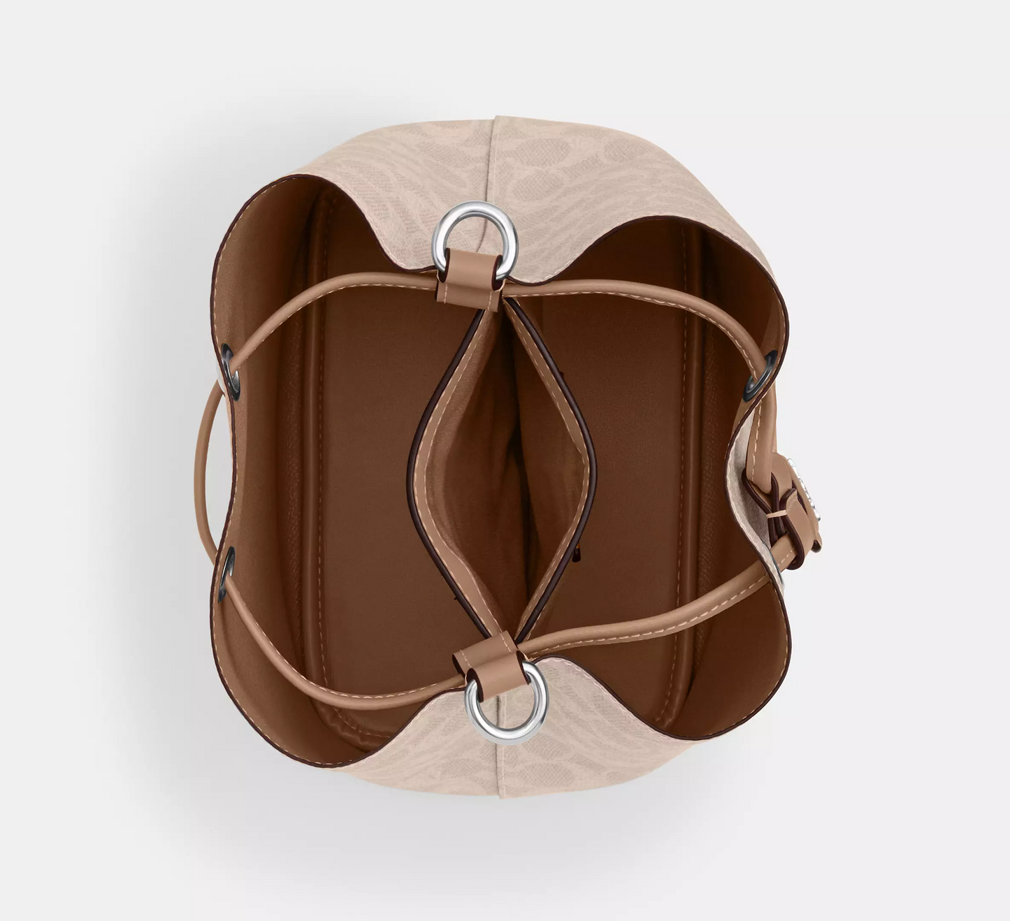 C.O.A.C.H Rowan Bucket Bag In Signature Canvas