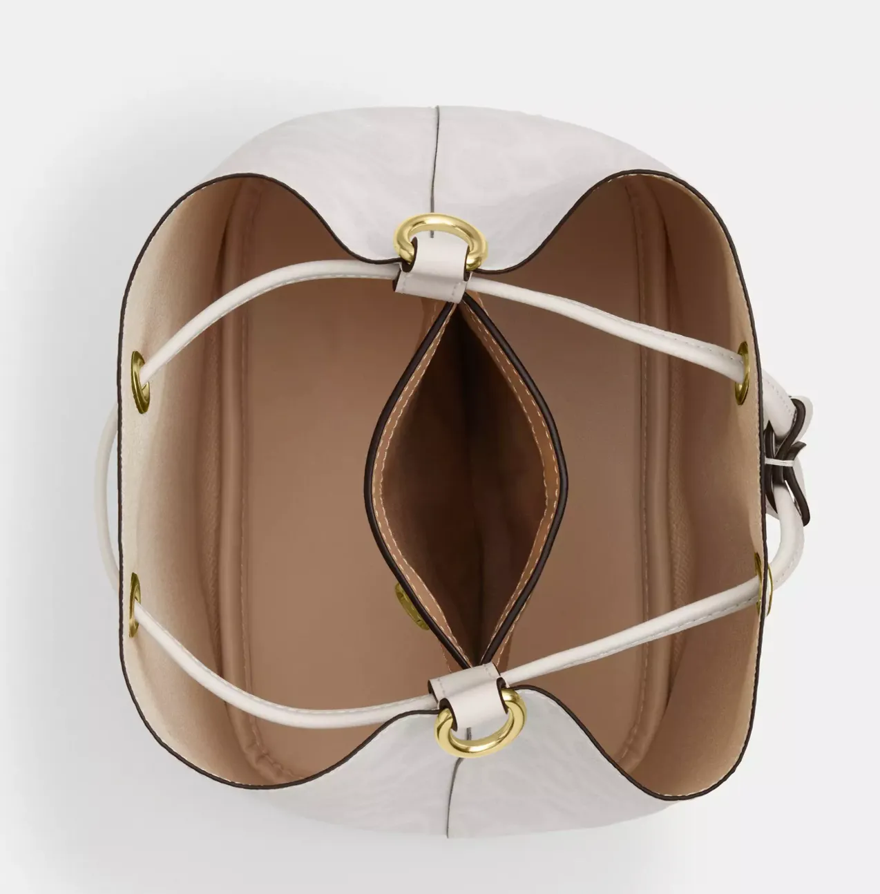 C.O.A.C.H Rowan Bucket Bag In Signature Canvas