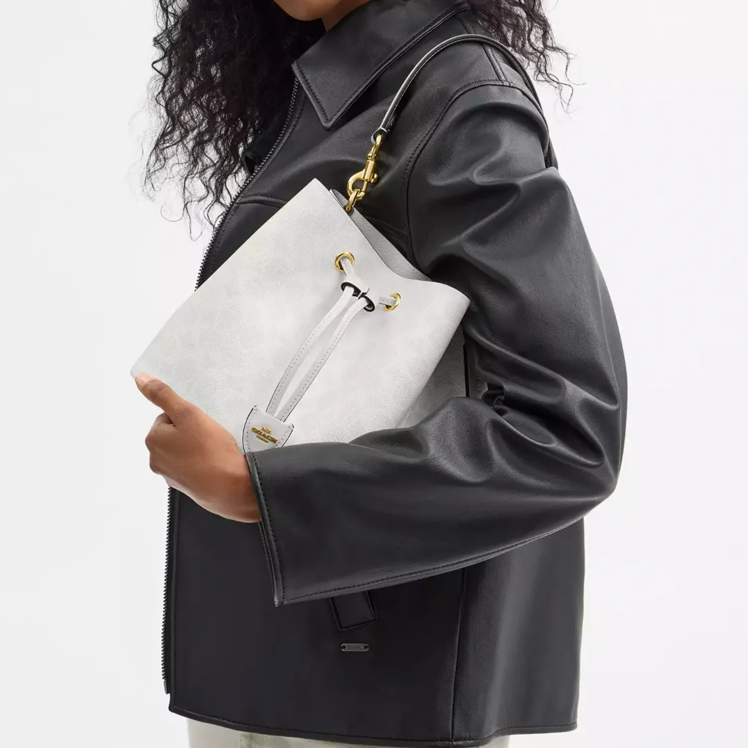 C.O.A.C.H Rowan Bucket Bag In Signature Canvas