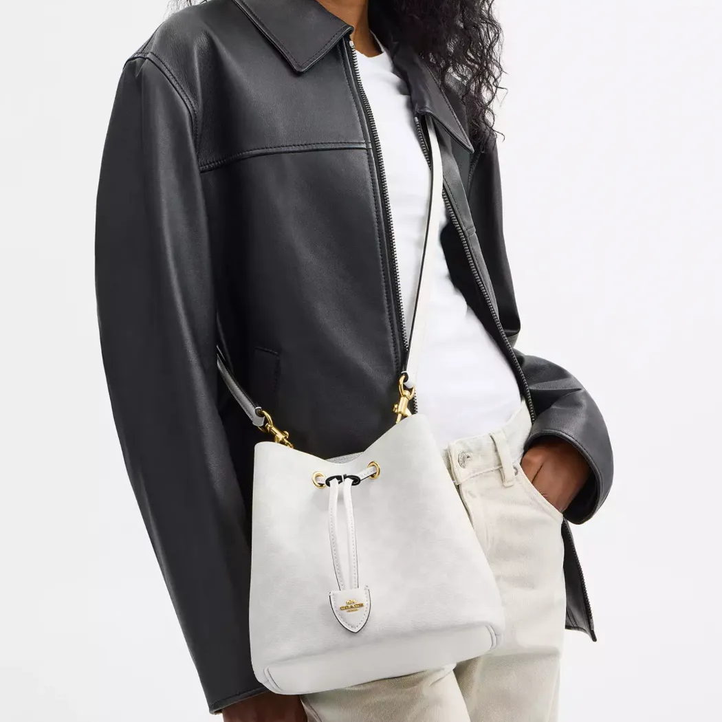 C.O.A.C.H Rowan Bucket Bag In Signature Canvas