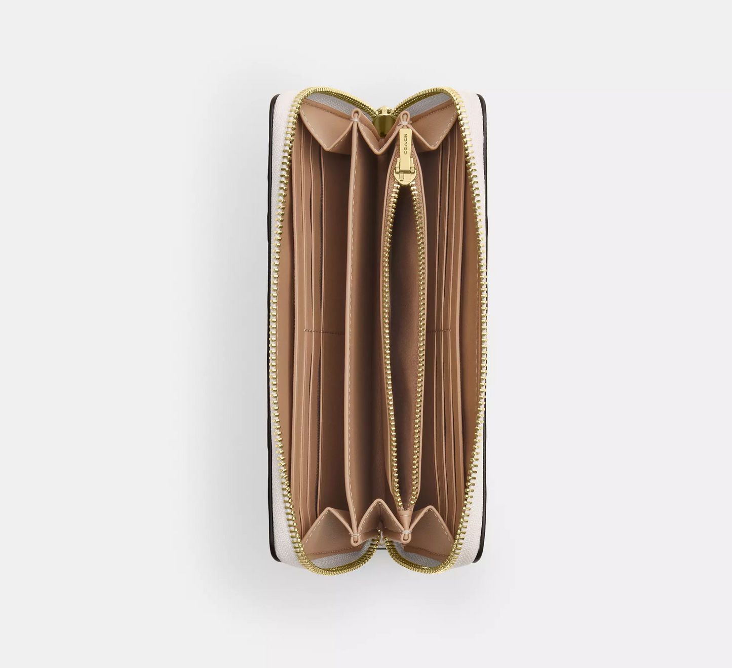 C.O.A.C.H Long Zip Around Wallet in Signature Leather