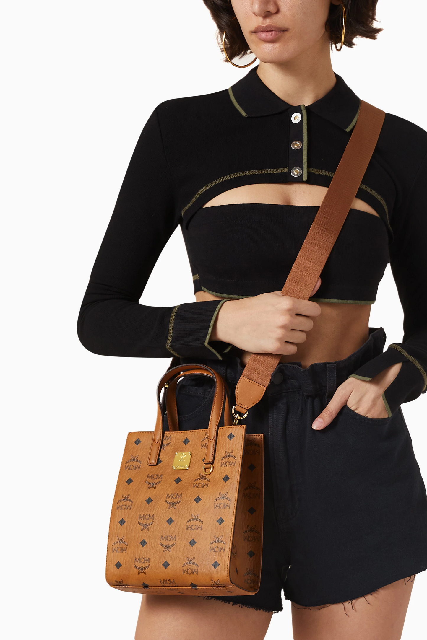 M.C.M Aren Tote in Visetos