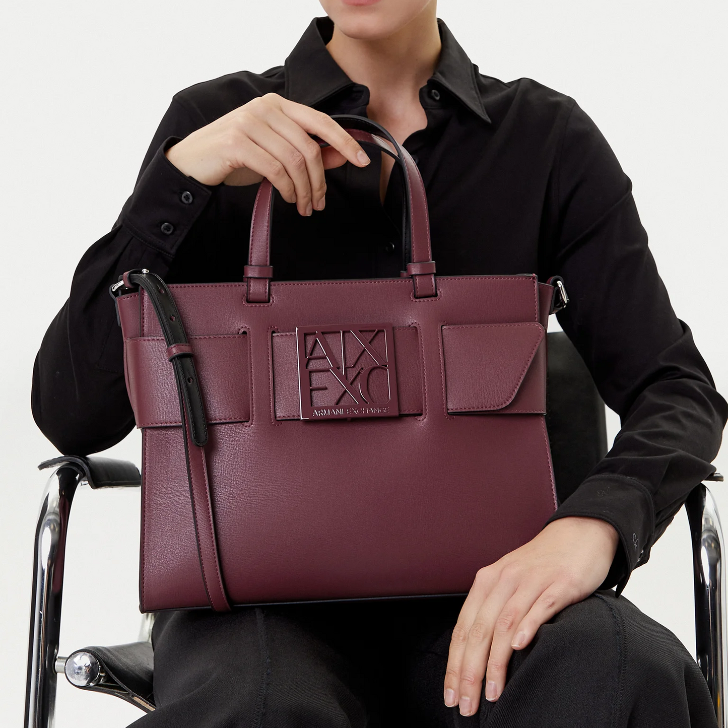 A.R.M.A.N.I E.X.C.H.A.N.G.E Crossbody Bag