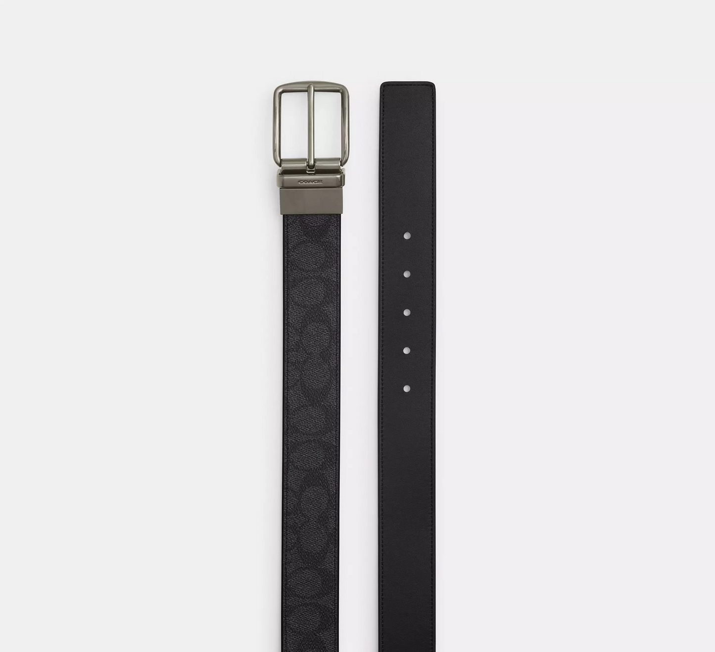 C.O.A.C.H REVERSIBLE BELT & CARD HOLDER