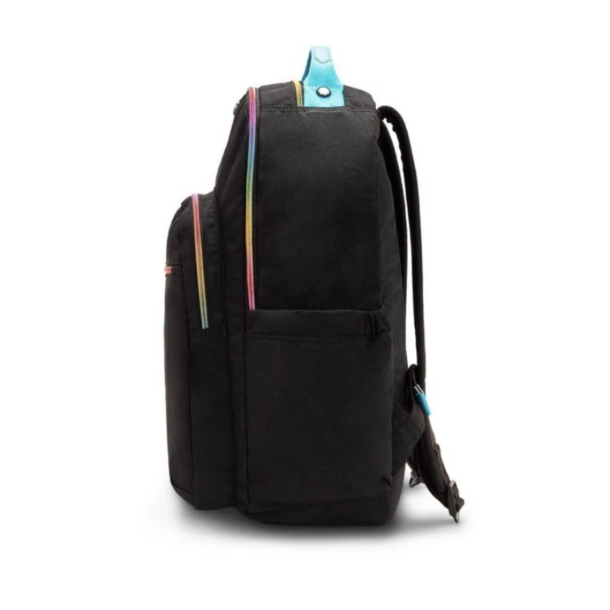 K.I.P.L.I.N.G Laptop KI5210 BLACK SPLICE  School Backpack