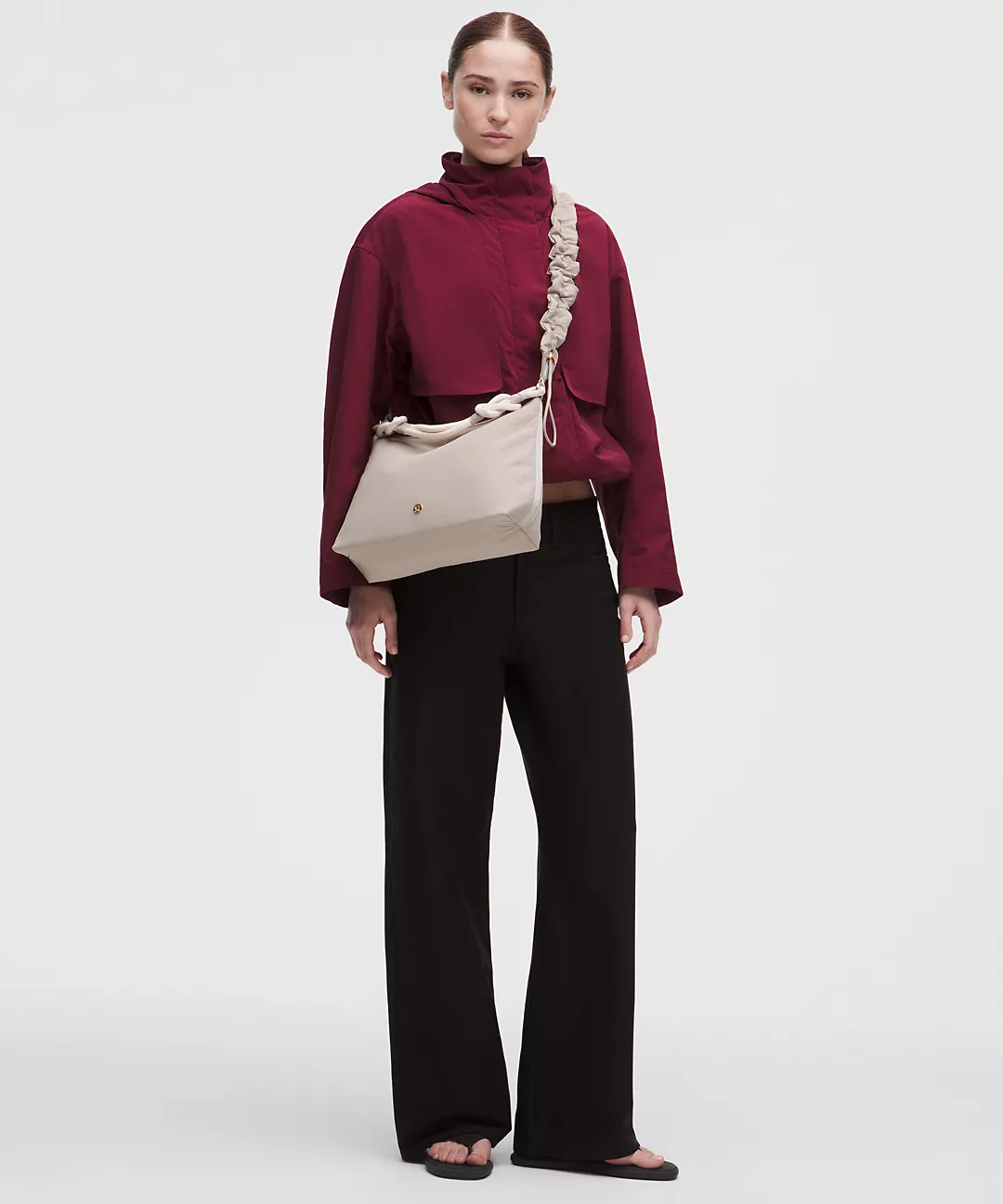 L.U.L.U.L.E.M.O.N Convertible Ruched Crossbody Bag