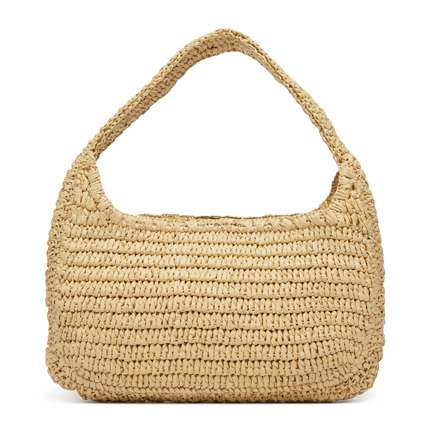 C.A.L.V.I.N K.L.E.I.N  Bold Ck Raffia Sm Shoulder Bag LV04F3449G Brown