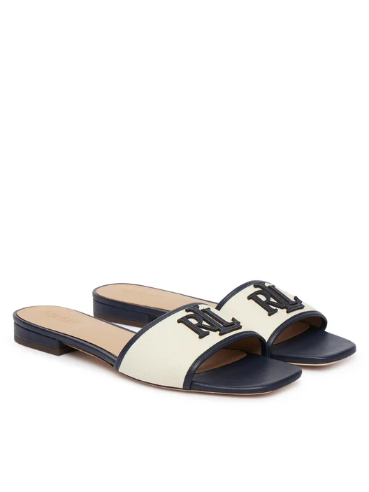 L.A.U.R.E.N R.A.L.P.H L.A.U.R.E.N SLIP ON SANDAL