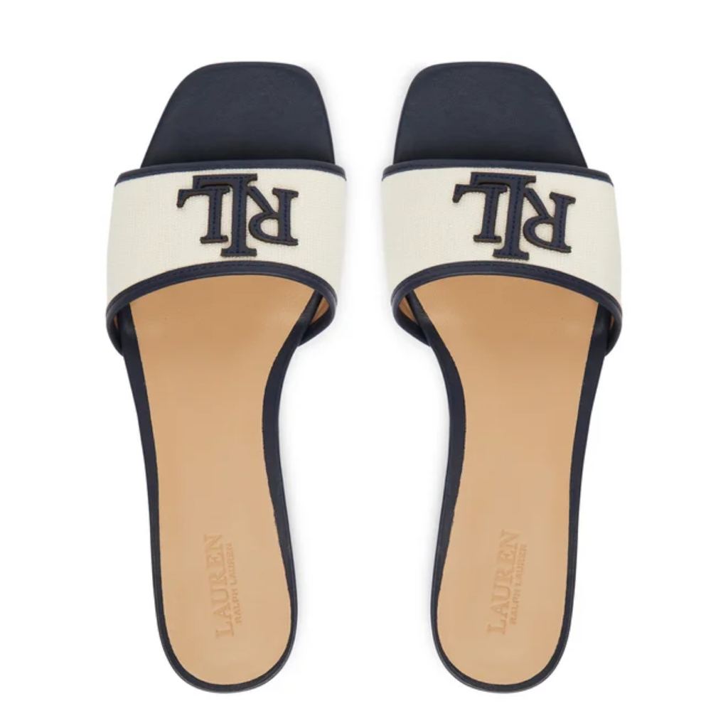 L.A.U.R.E.N R.A.L.P.H L.A.U.R.E.N SLIP ON SANDAL