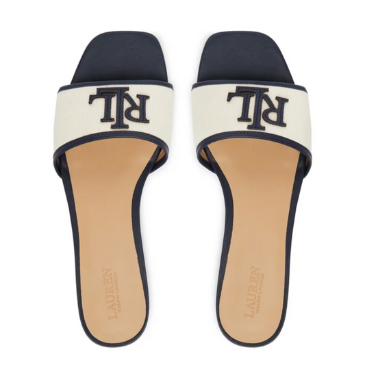 L.A.U.R.E.N R.A.L.P.H L.A.U.R.E.N SLIP ON SANDAL