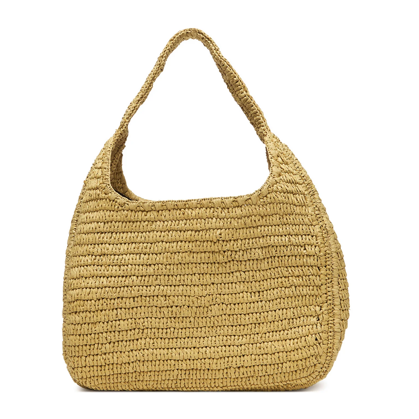 C.A.L.V.I.N K.L.E.I.N Bold Ck Raffia Sm Shoulder Bag LV04F3448G Brown