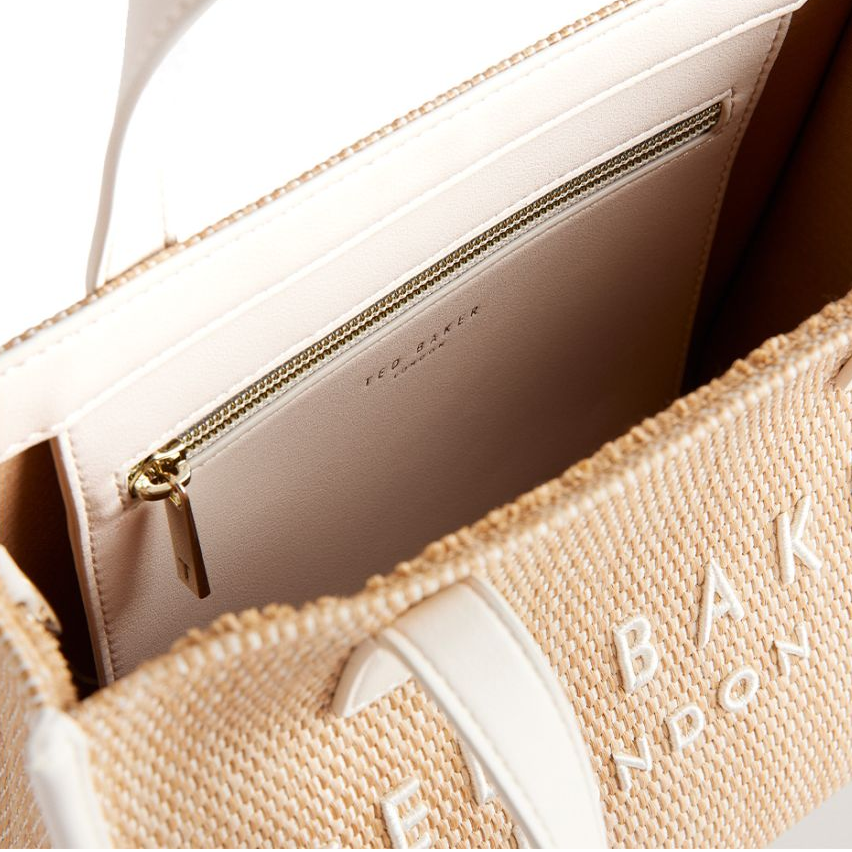 T.E.D B.A.K.E.R WOMEN'S Crossbody Bag S284037 BEIGE (IVORY)