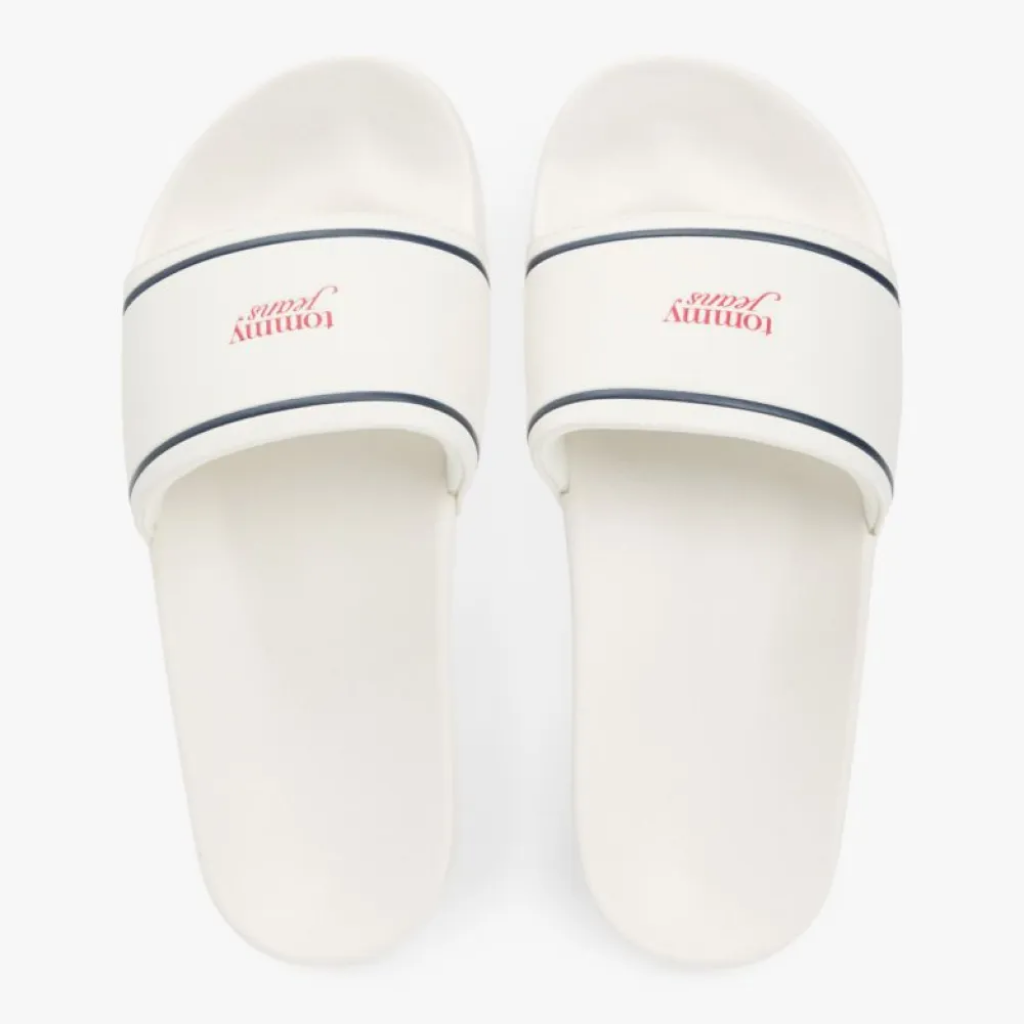 T.O.M.M.Y H.I.LF.I.G.E.R Logo Contoured Pool Slides