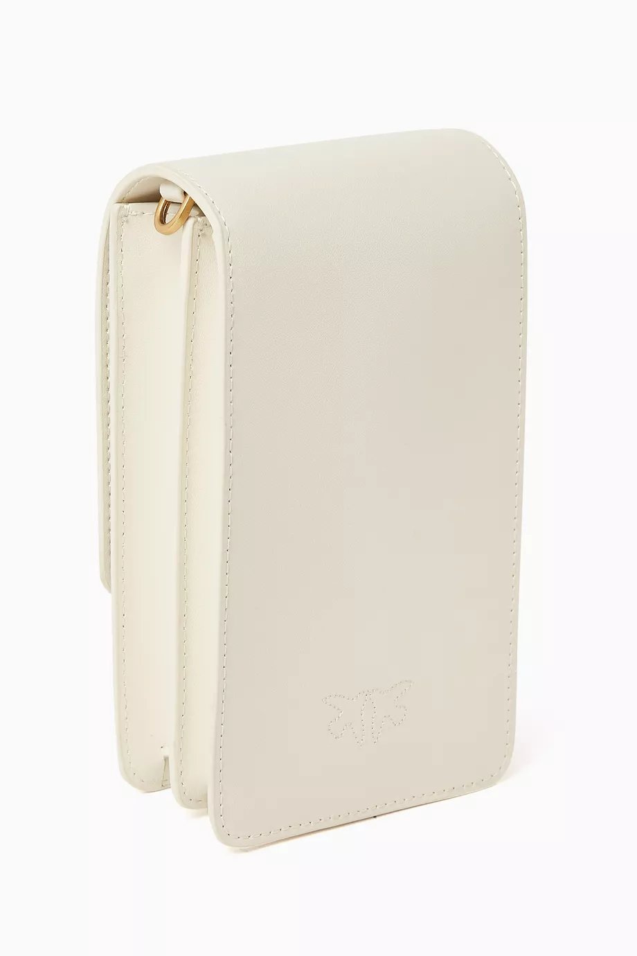 P.I.N.K.O Leather cell phone bag LOVE ONE SMART VITELLO SETA