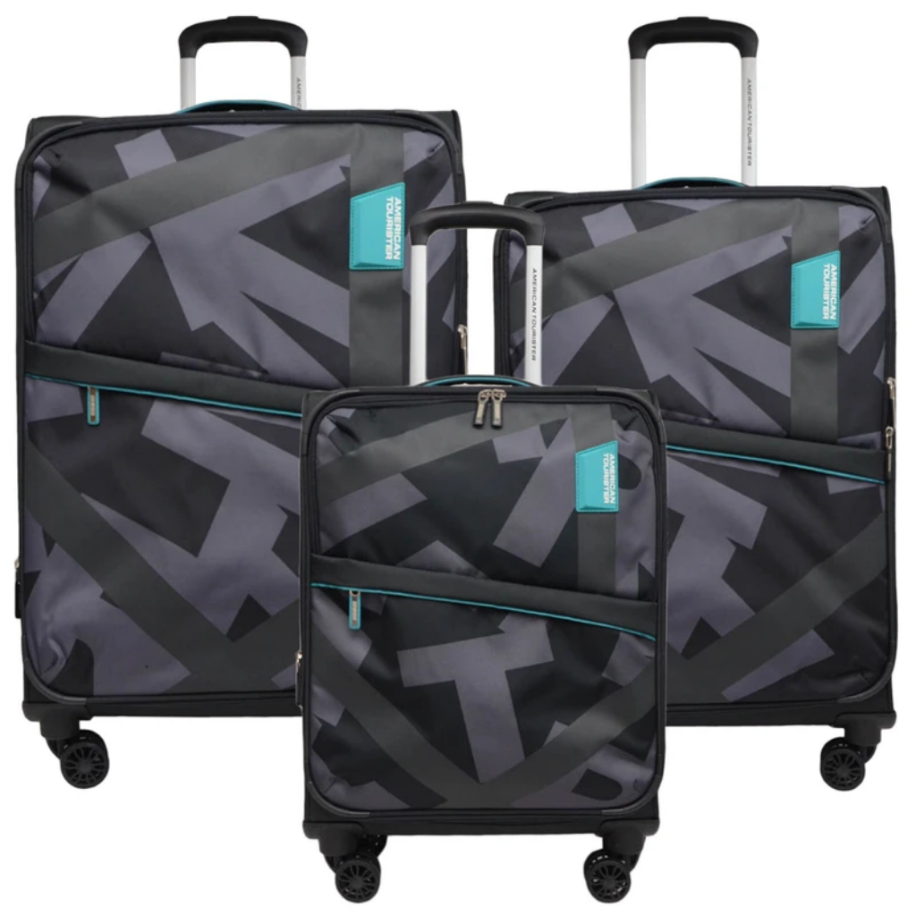 A.M.E.R.I.C.A.N T.O.U.R.I.S.T.E.R  three-piece suitcase set, model EPSILON LD7