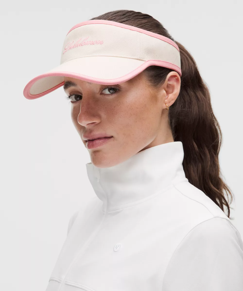 L.U.L.U.L.E.M.O.N Removable Sweatband Cotton Canvas Visor