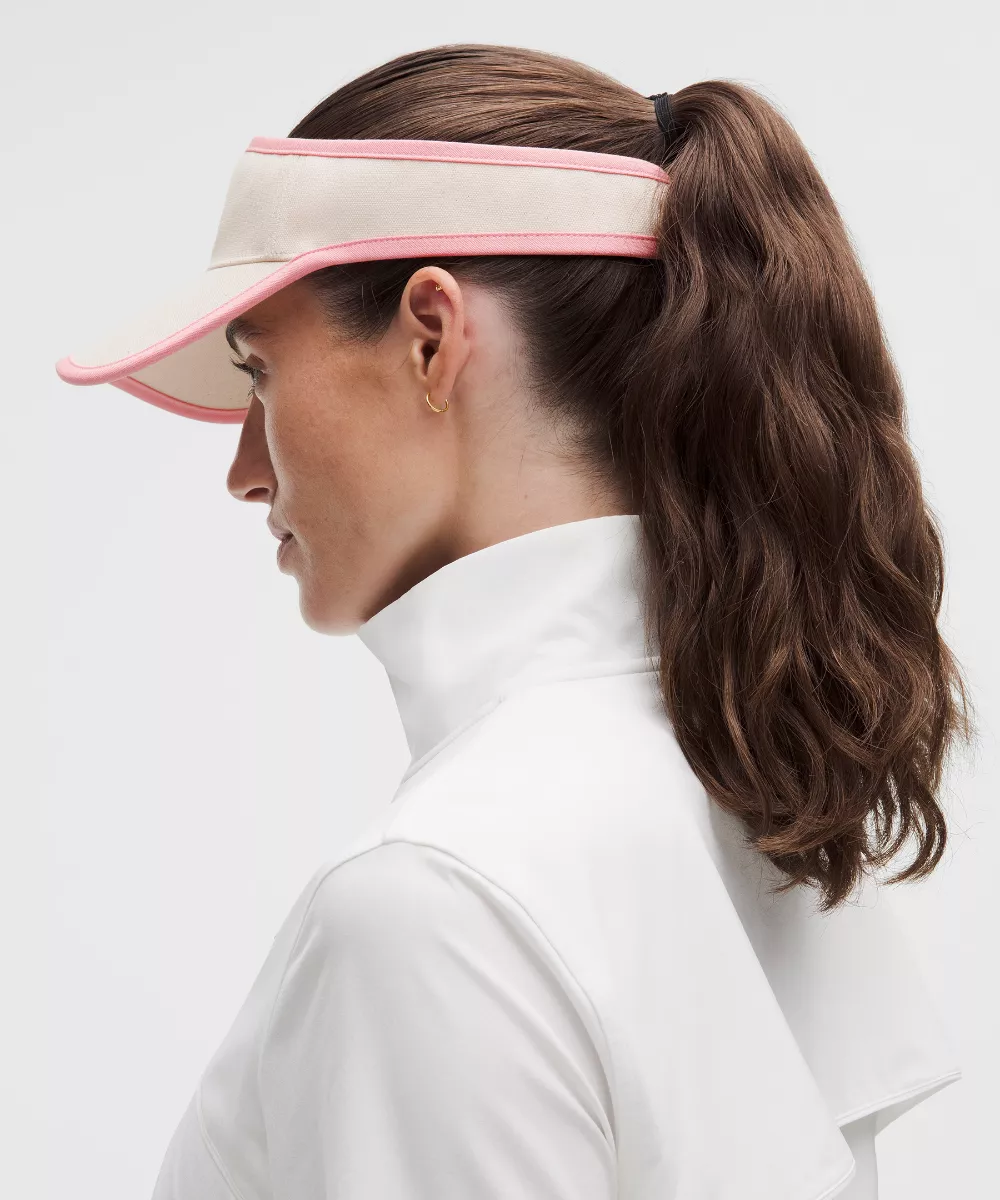 L.U.L.U.L.E.M.O.N Removable Sweatband Cotton Canvas Visor