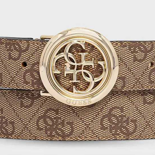 G.U.E.S.S BELT BW9357P6230 BROWN MONOGRAM