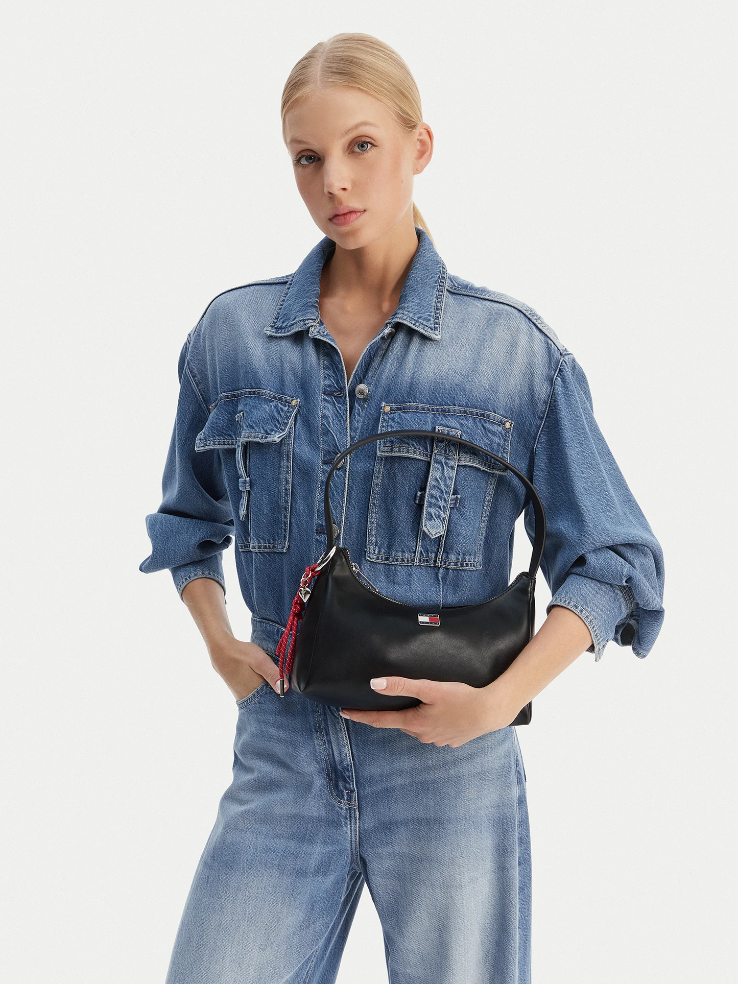 T.O.M.M.Y H.I.L.F.I.G.E.R Tjw City Charm Shoulder Bag