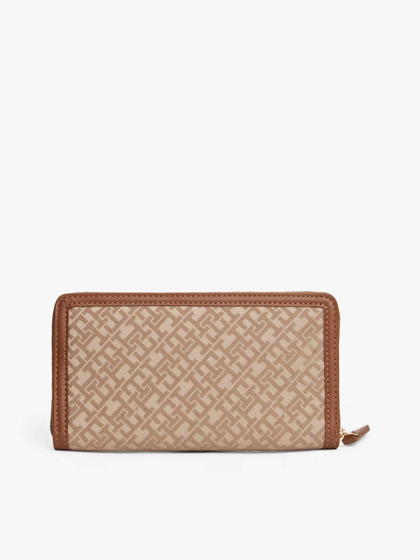 T.O.M.M.Y H.I.L.F.I.G.E.R Monogram Jacquard Zip Wallet