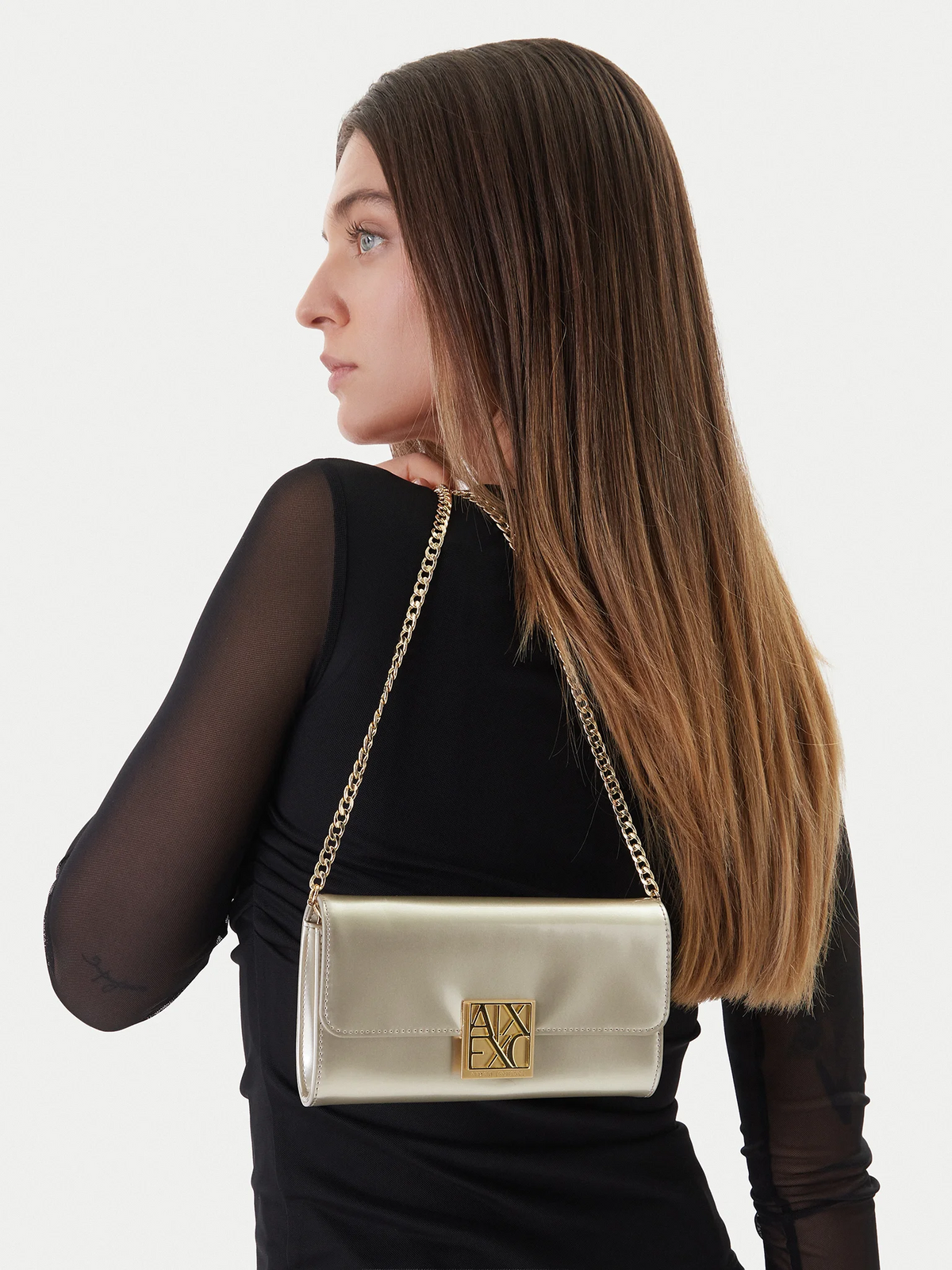 A.R.M.A.N.I E.X.C.H.A.N.G.E CROSSBODY BAG