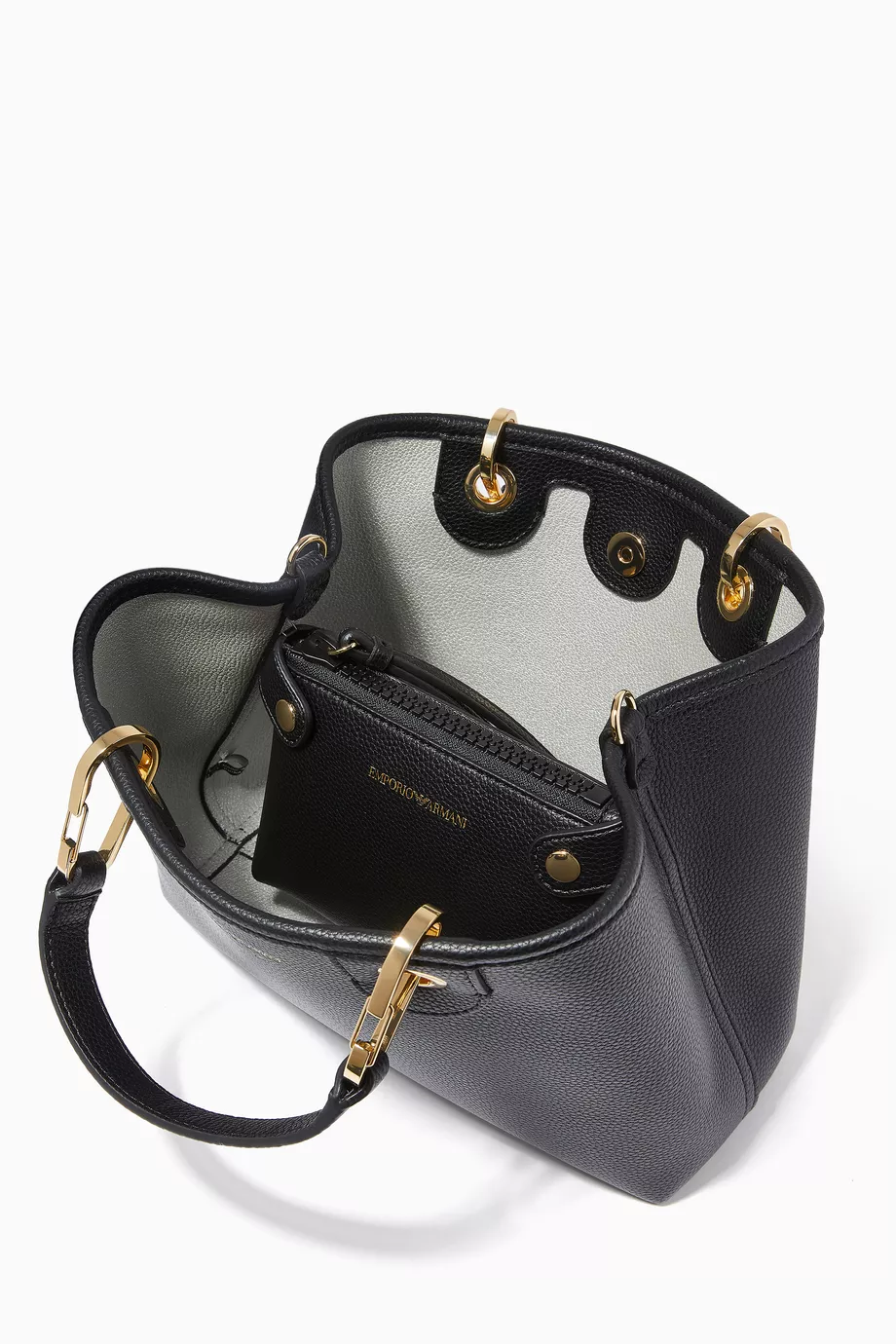 E.M.P.O.R.I.O A.R.M.A.N. MY EA Tote in Eco Leather