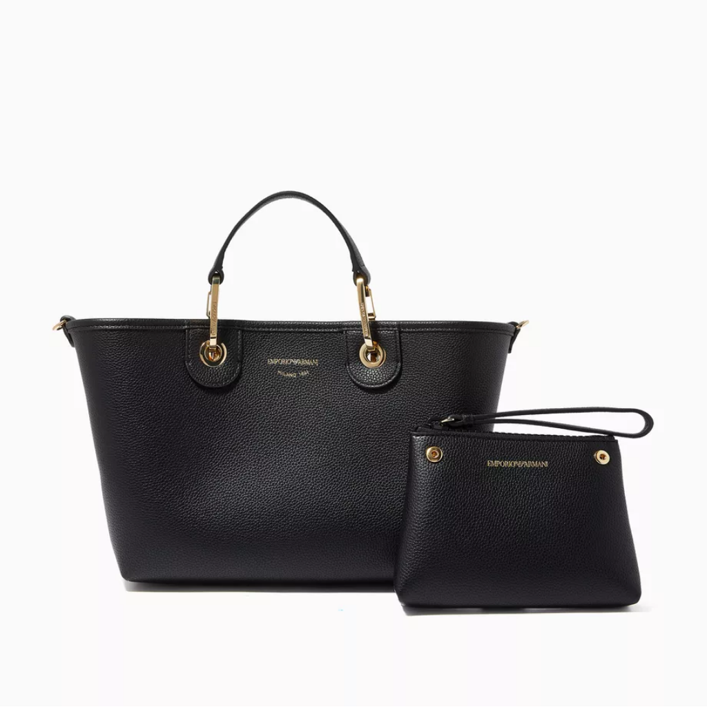 E.M.P.O.R.I.O A.R.M.A.N. MY EA Tote in Eco Leather