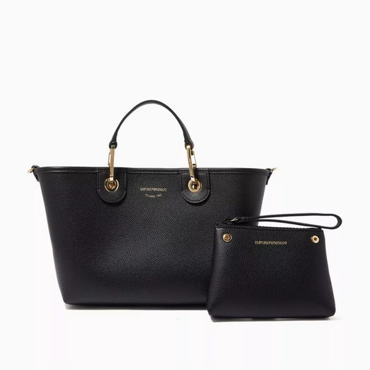 E.M.P.O.R.I.O A.R.M.A.N. MY EA Tote in Eco Leather