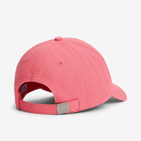 T.O.M.M.Y H.I.L.F.I.G.E.R Tonal Flag Logo Canvas Baseball Cap