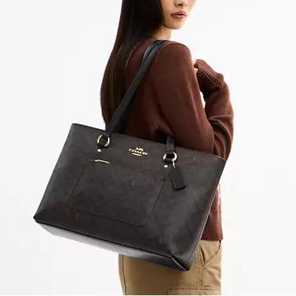 C.O.A.C.H Gallery Tote Bag In Signature Canvas