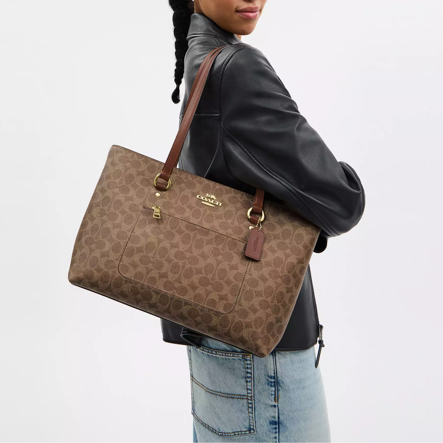 C.O.A.C.H Gallery Tote Bag In Signature Canvas