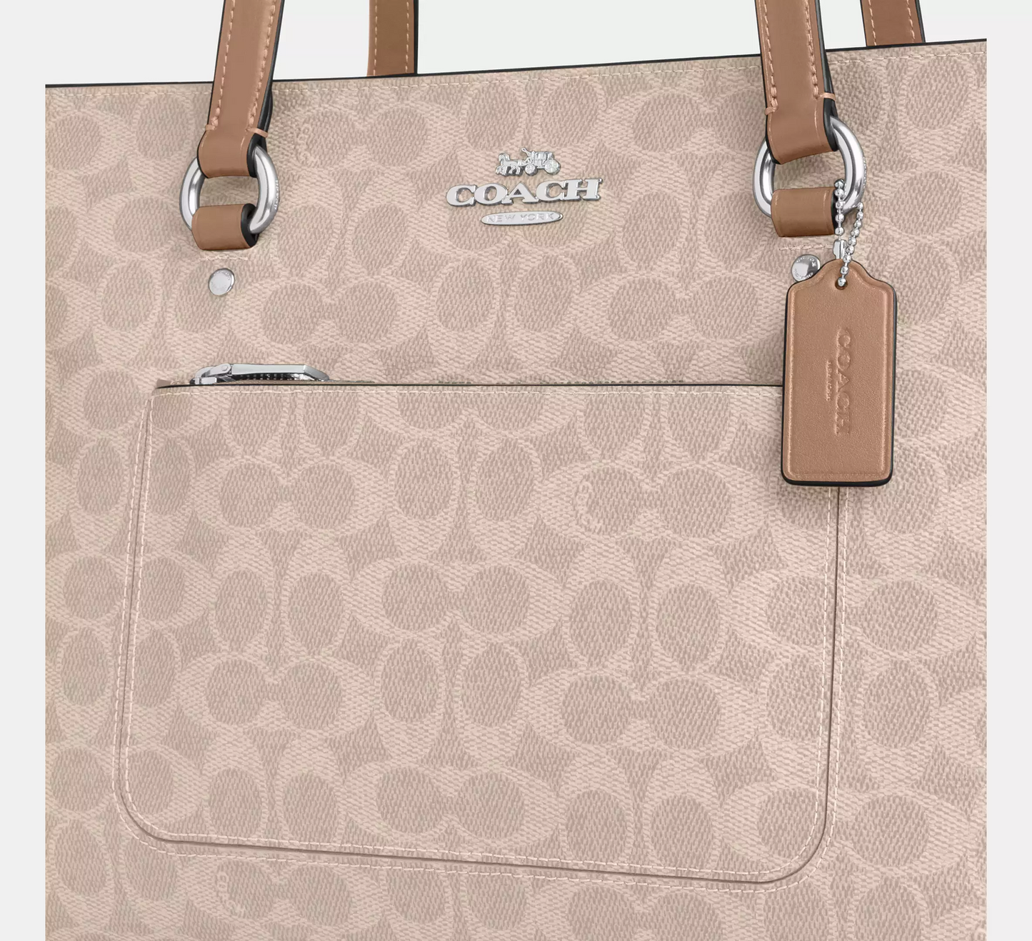 C.O.A.C.H Gallery Tote Bag In Signature Canvas
