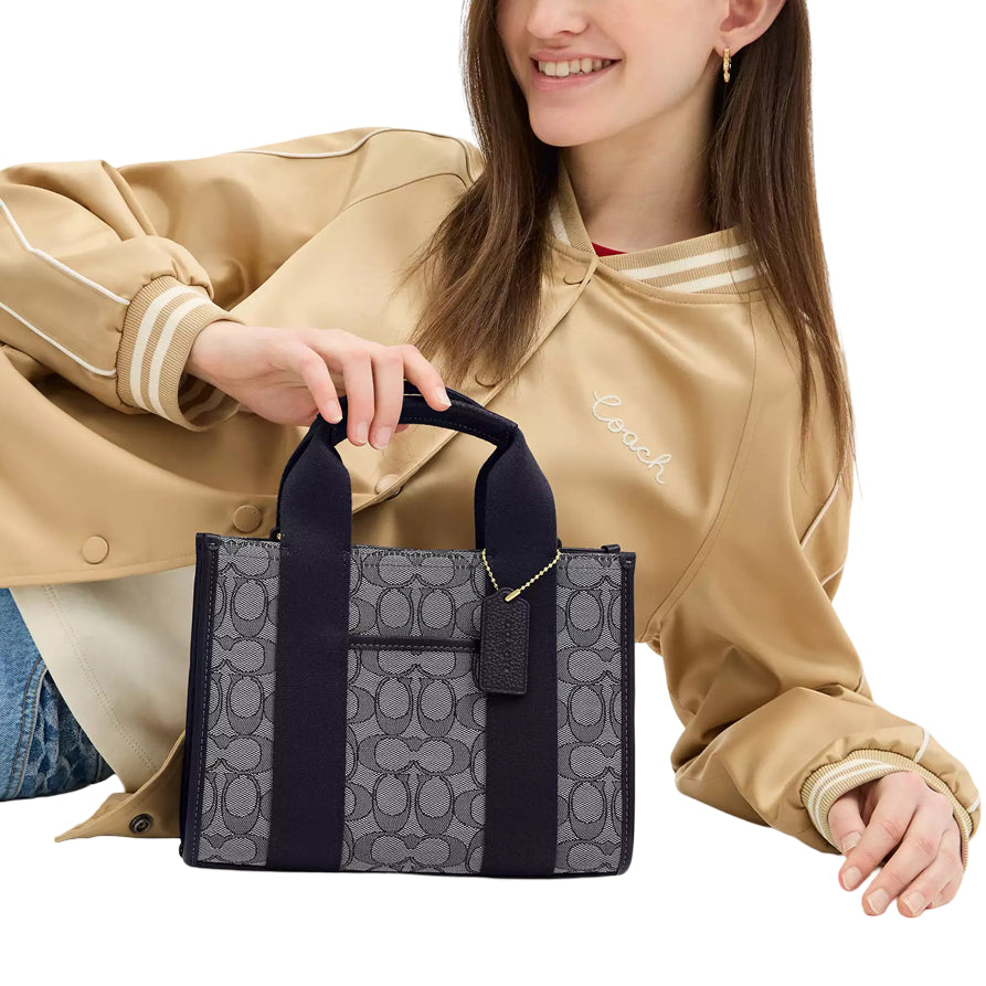 C.O.A.C.H Smith Tote Bag 24 In Signature Jacquard