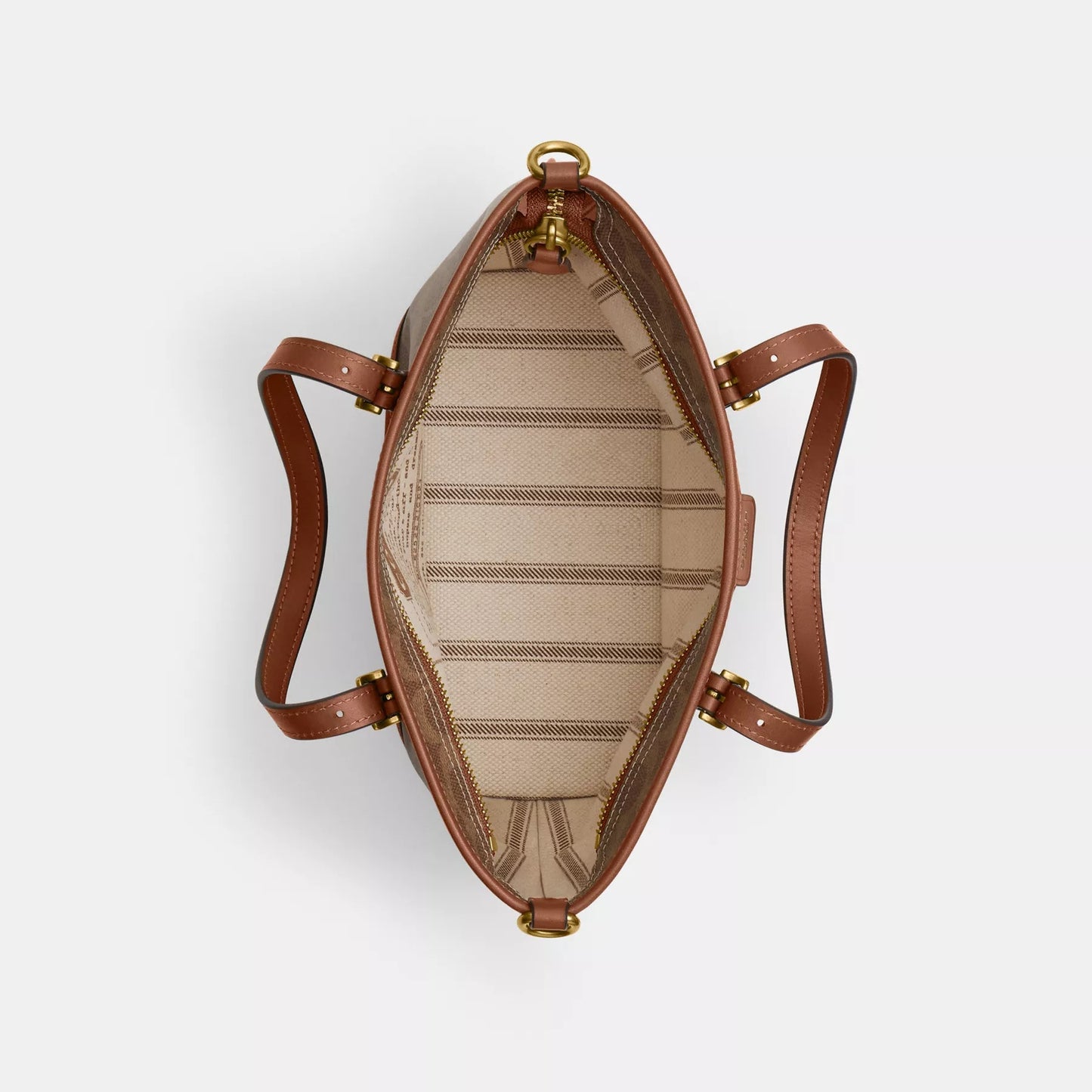 C.O.A.C.H TAXI TOTE BAG 21 IN SIGNATURE CANVAS