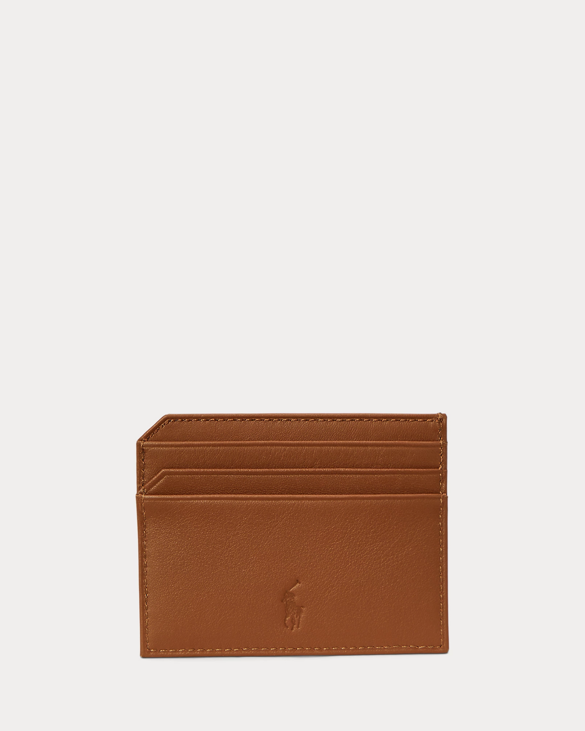P.o.l.o R.a.l.p.h L.a.u.r.e.n Smooth Leather Card Case