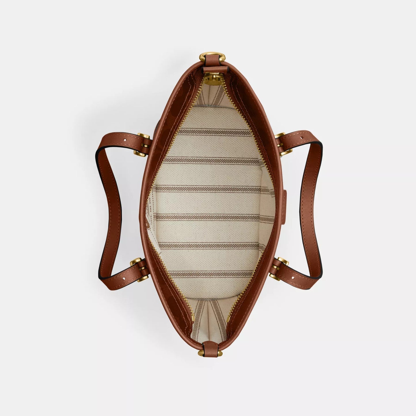 C.O.A.C.H TAXI TOTE BAG 21 IN SIGNATURE CANVAS