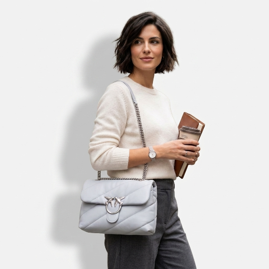 P.I.N.K.O Handbag Love Classic Puff Maxi