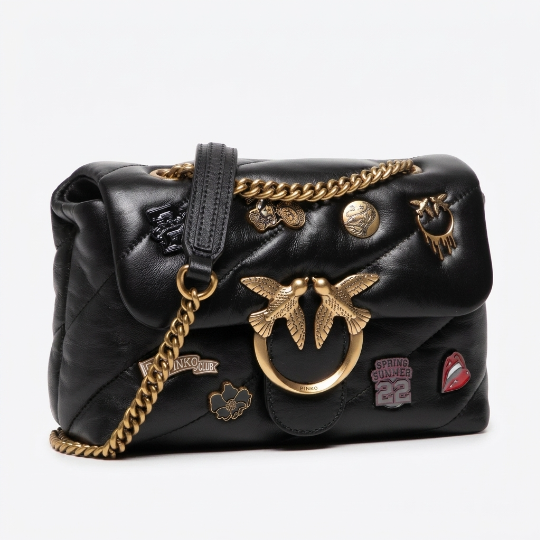 P.I.N.K.O. Handbag Love Mini Puff Versity Pins