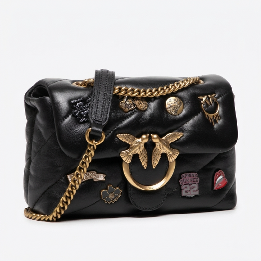 P.I.N.K.O. Handbag Love Mini Puff Versity Pins